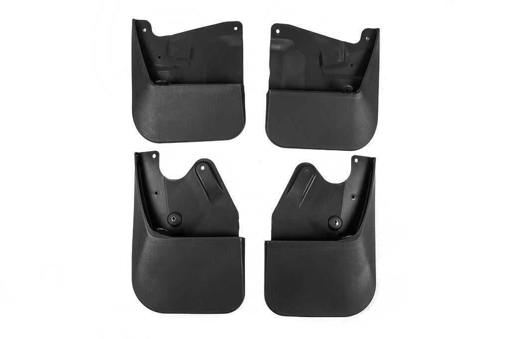 Брызговики Dongmart Premium для Toyota Tundra 2021- гг. резинопластик 4 шт. Черный (137941)