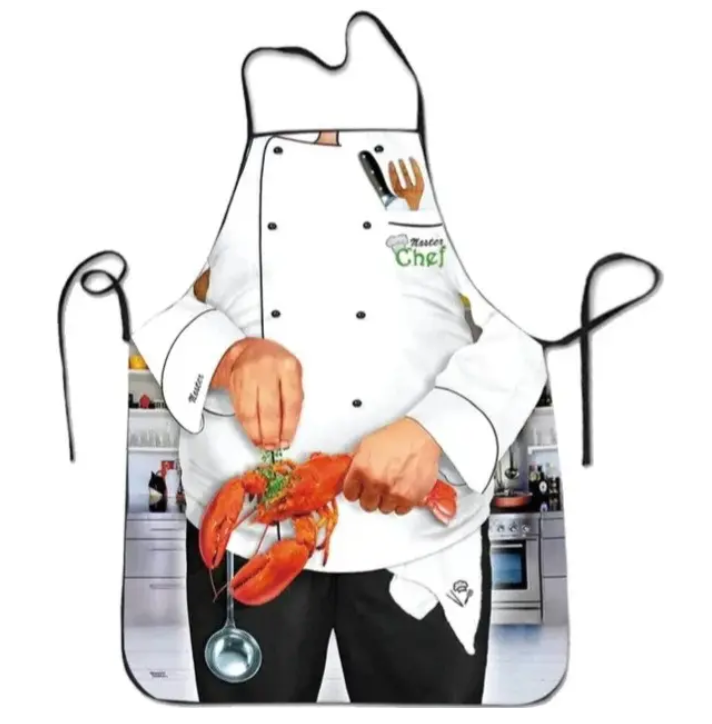 Фартук с приколом повар 75х60 см Разноцветный (50072) Фартук с приколом повар 75х60 см Разноцветный (50072)