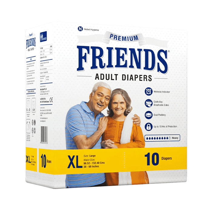 Подгузники для взрослых Friends PREMIUM дневные XL (8906008231168)