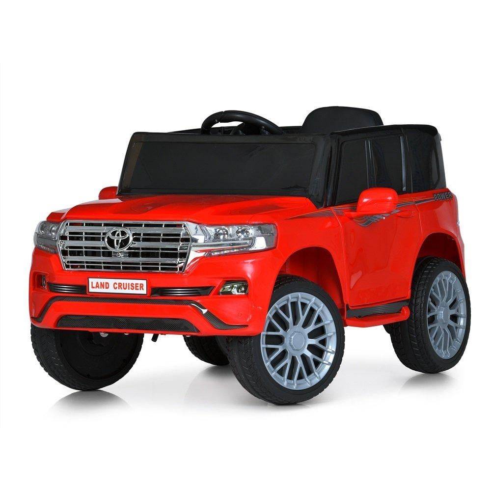 Детский электромобиль джип Toyota Land Cruiser Bambi M 6130EBLR-3 Красный (1577047425)