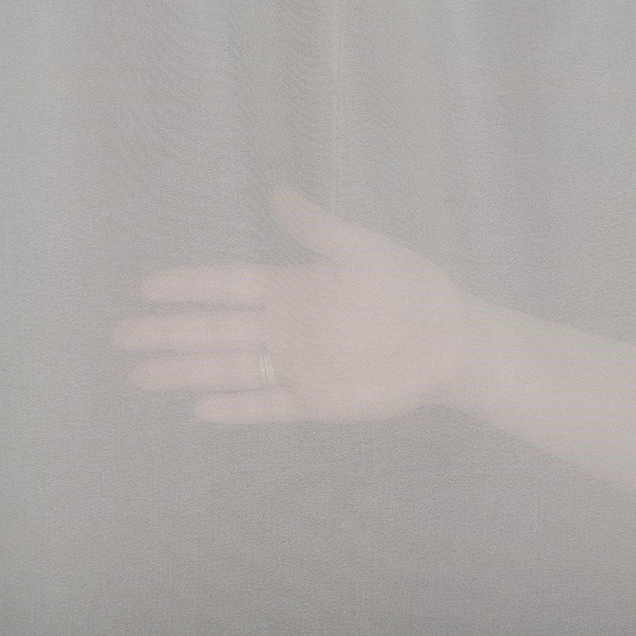 ᐉ Тюль однотонная на основе шелка с утяжелителем на тесьме 6 см 300х250 ...