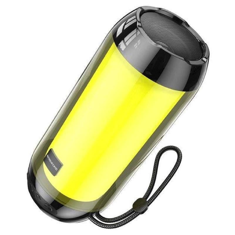 Портативная колонка Borofone BR25 Crazy sound colorful luminous BT speaker Черный