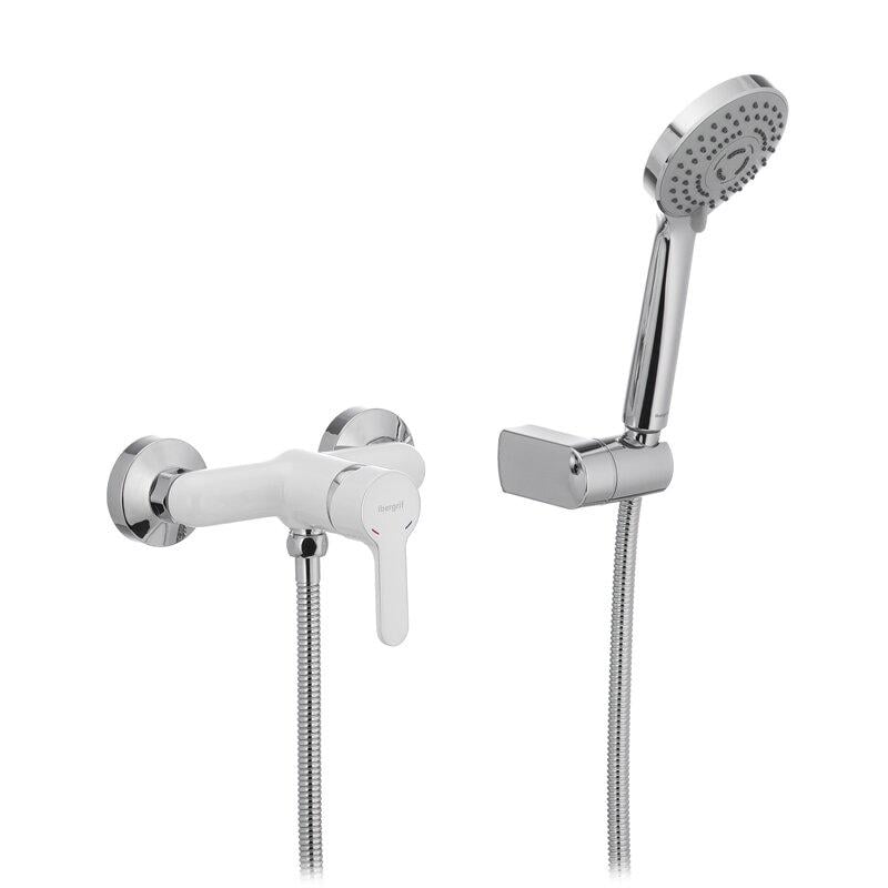 Смеситель для душа IBERGRIF Square IB0032 Белый (64580)