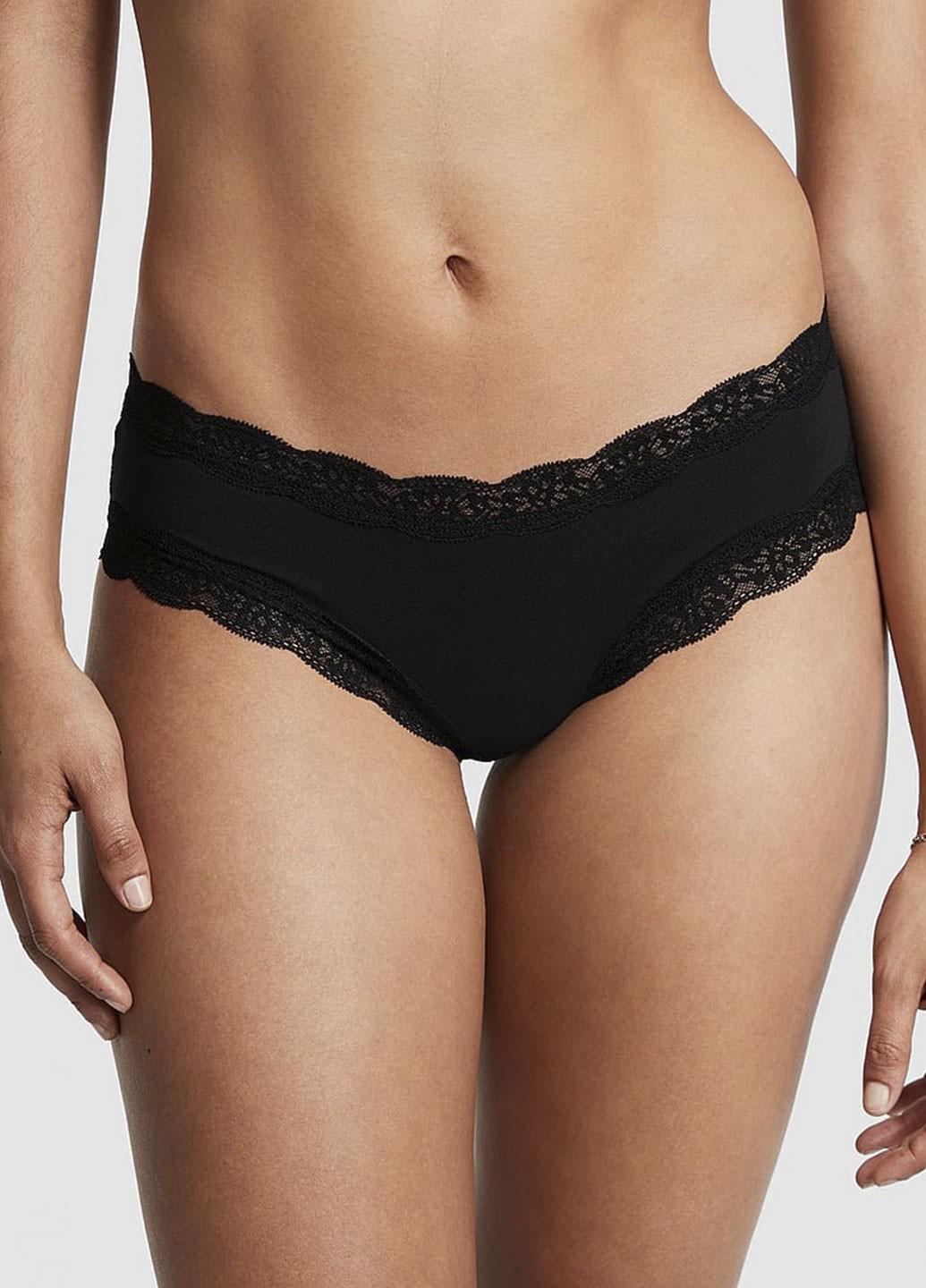 Трусики Victoria's Secret M Черный (000115571QB4M)