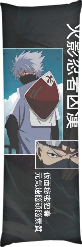 Подушка дакимакура Какаши 40x100 см (13545561)