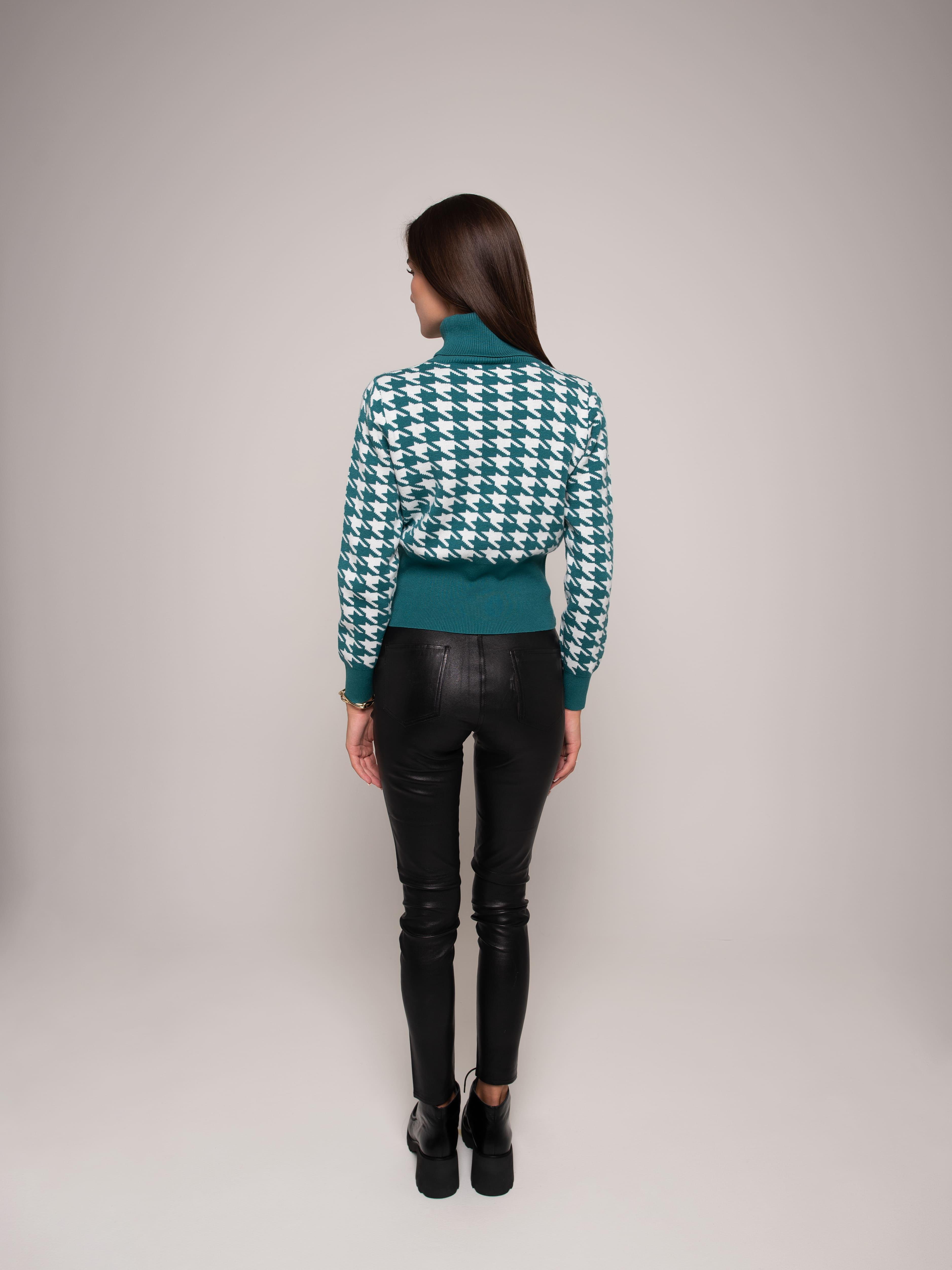 Джемпер жіночий FLEX L/XL Зелений (R116-green) - фото 3 Джемпер жіночий FLEX L/XL Зелений (R116-green) - фото 3