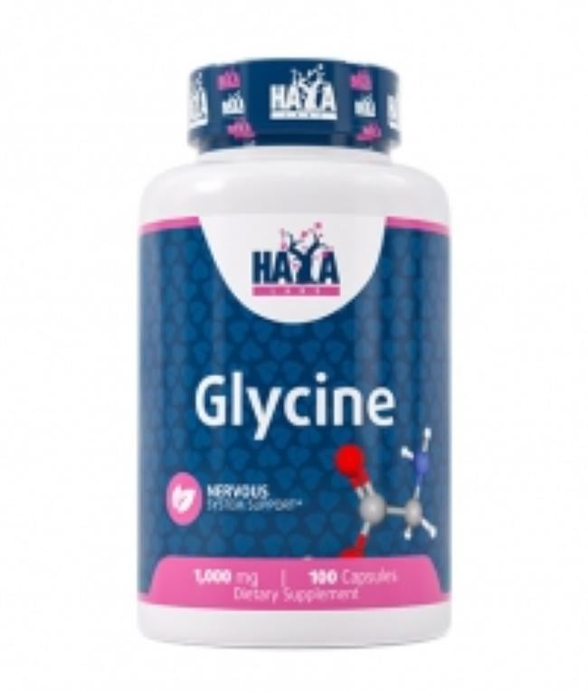 Глицин Haya Labs Glycine 1000 мг 100 коп.