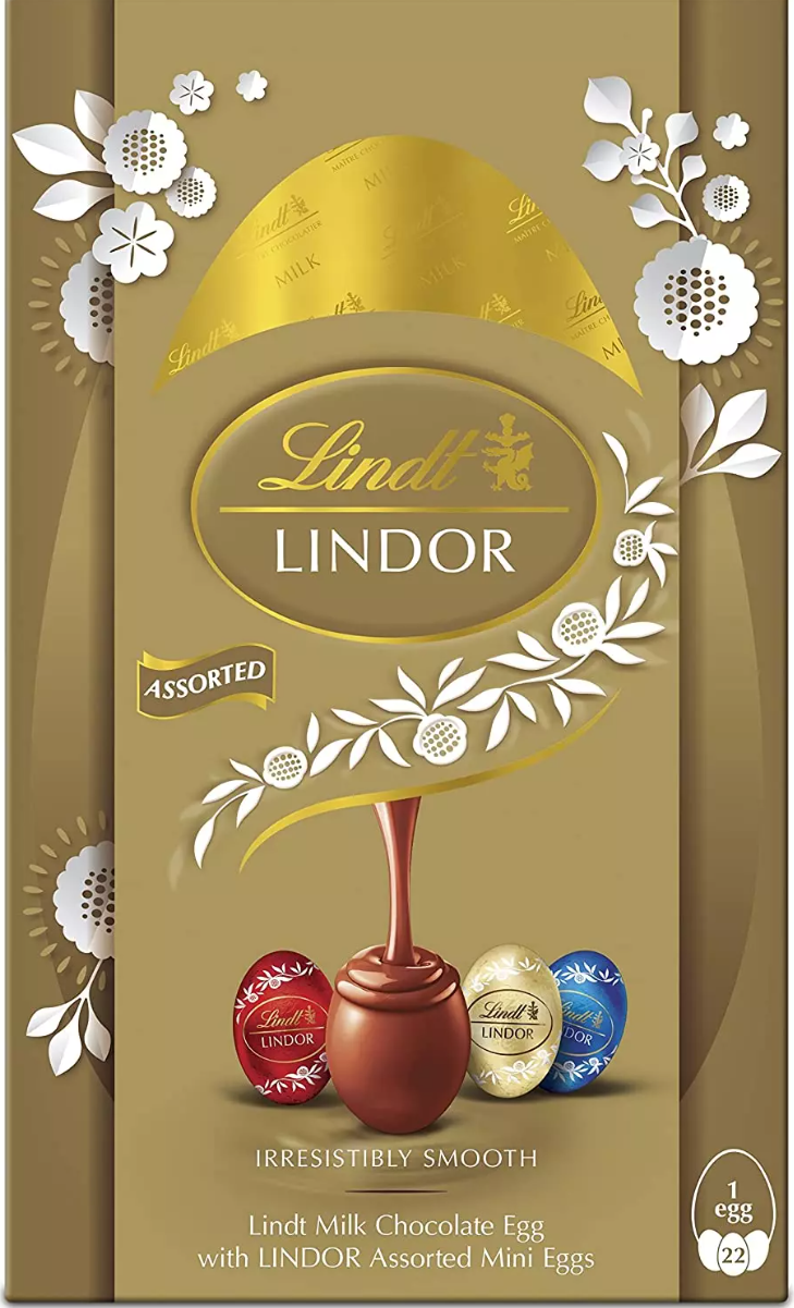 Пасхальный набор Lindt Lindor Assorted Chocolate Easter Egg Medium 215 г (2539308312) Пасхальный набор Lindt Lindor Assorted Chocolate Easter Egg Medium 215 г (2539308312)