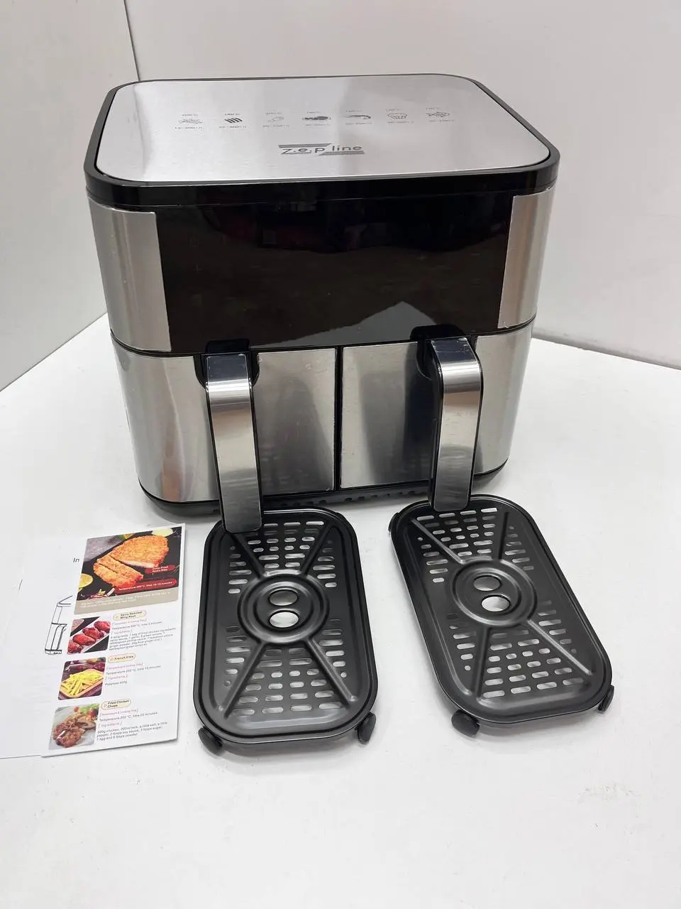 Аэрофритюрница на 2 чаши Zepline ZP-209 4000 Вт 12 л (29877030)
