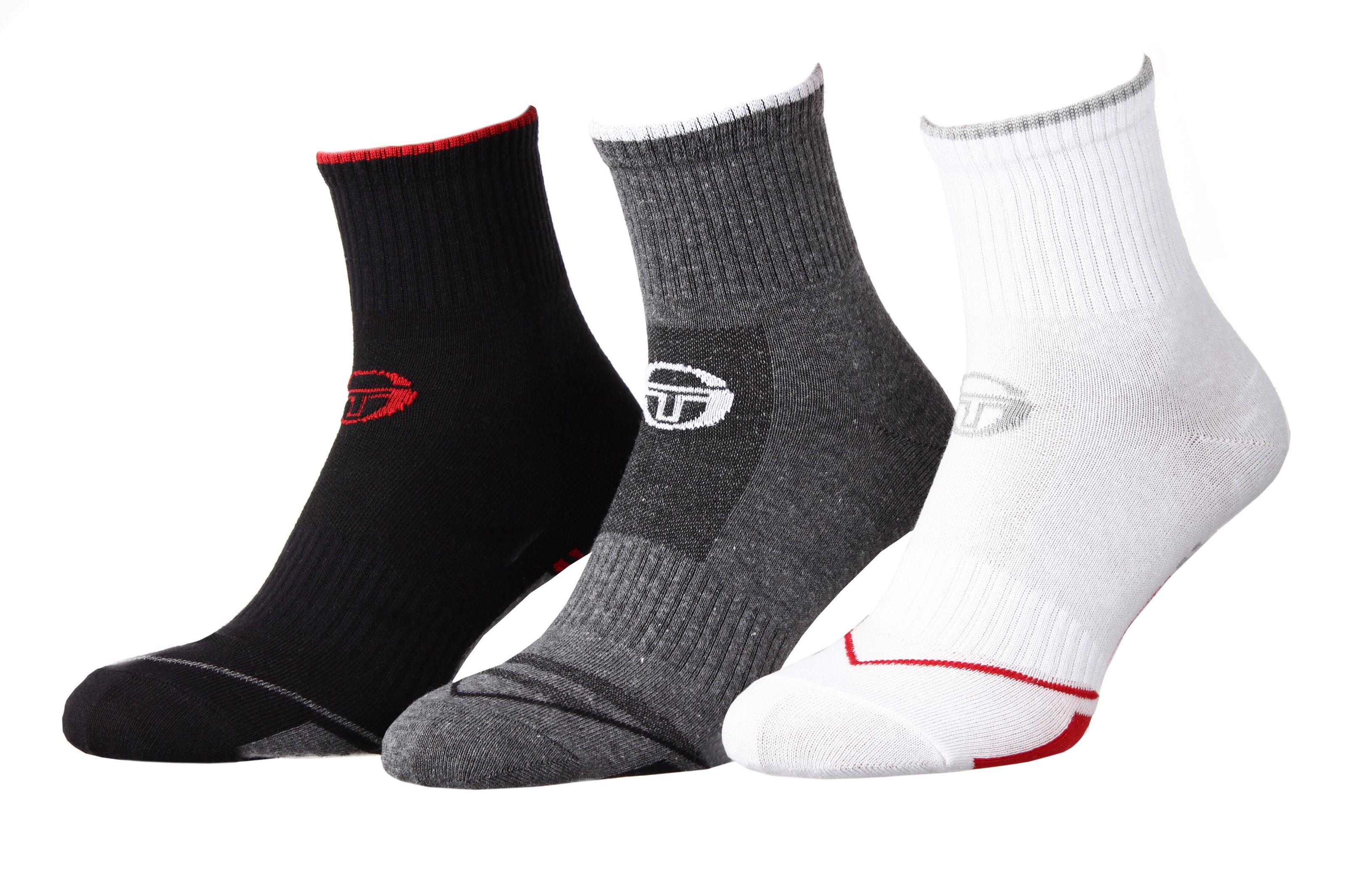 Носки Sergio Tacchini 3 пары р. 39-42 Black/Gray/White (93241741-1)