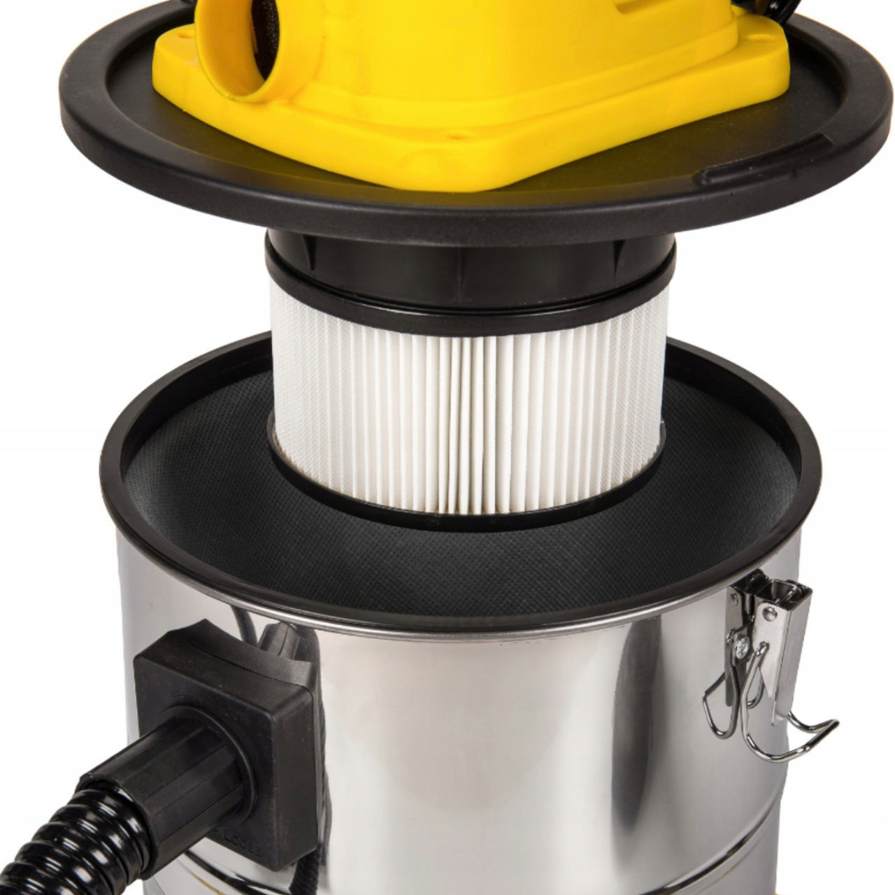 Пылесос промышленный Powermat PMESP2000 2000 Вт 20 л Желтый - фото 7 Пылесос промышленный Powermat PMESP2000 2000 Вт 20 л Желтый - фото 7