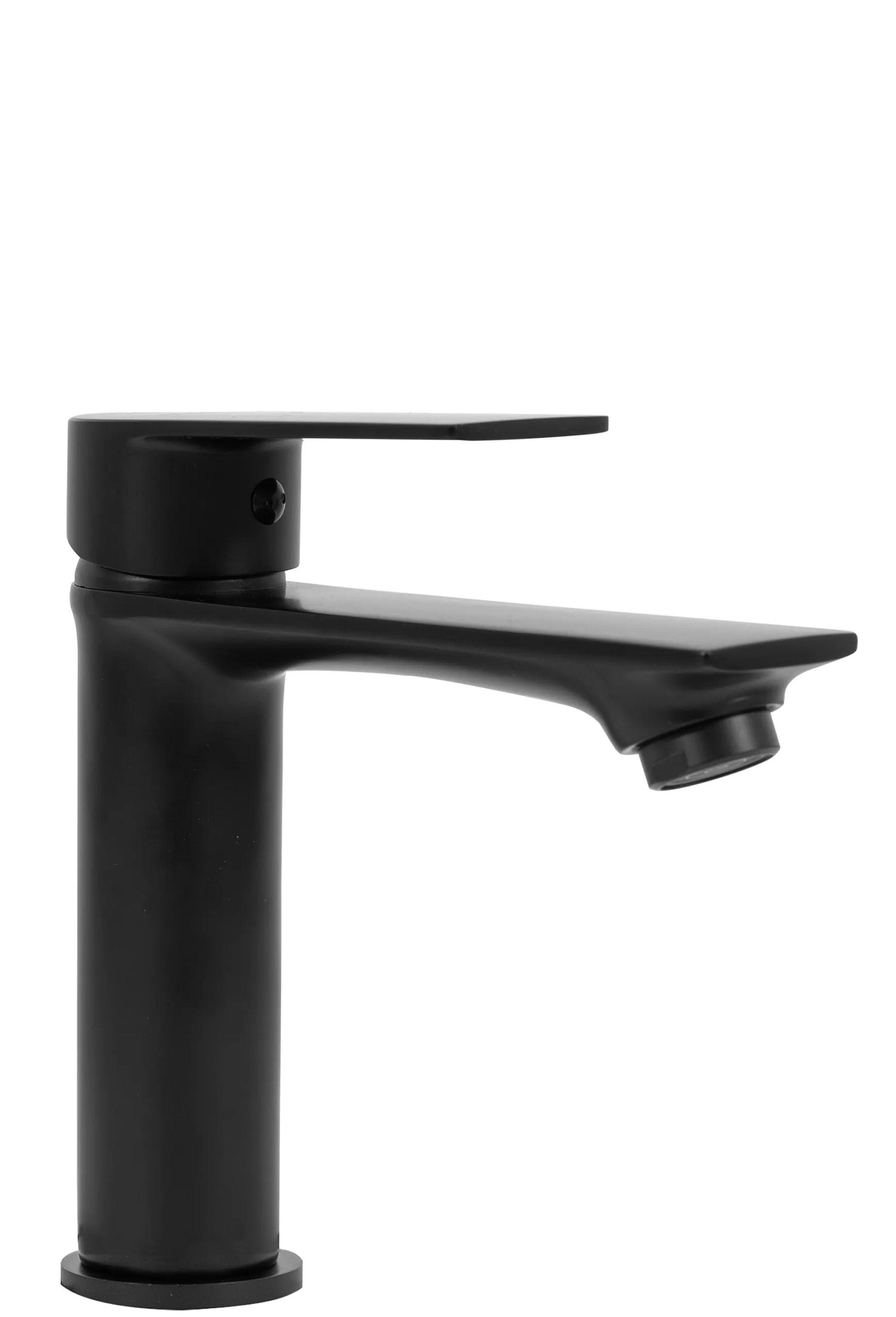 Смеситель для умывальника CUBO REA MAYSON REA-B5100 однорычажный Черный (133816)