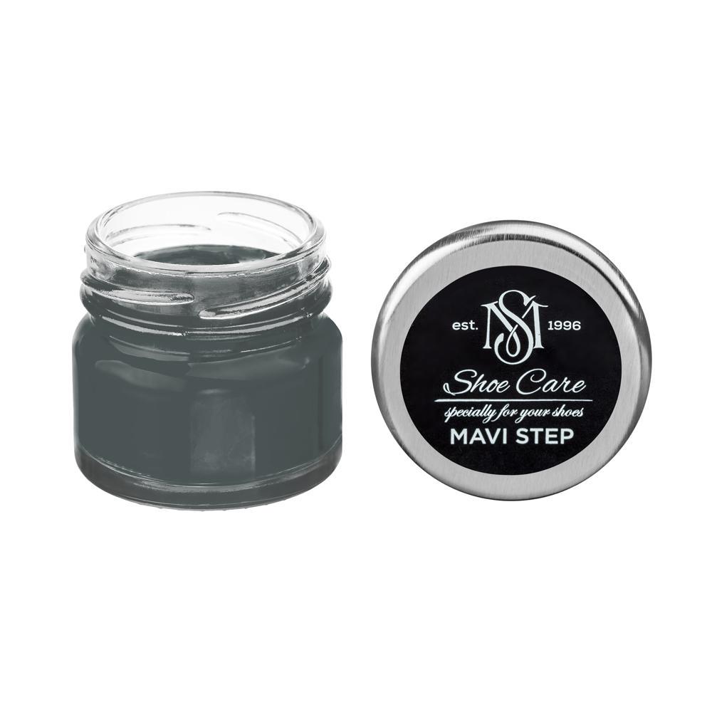 Крем для обуви из гладкой кожи MAVI STEP Custom 25 мл Черно-красный с бирюзовым (7005-B50G)