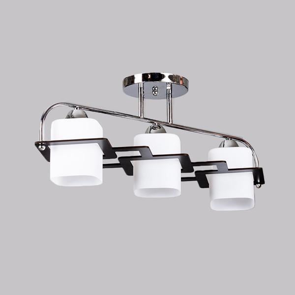 Люстра стельова Svet SH-7578/3 CR на три плафона Хром Люстра стельова Svet SH-7578/3 CR на три плафона Хром