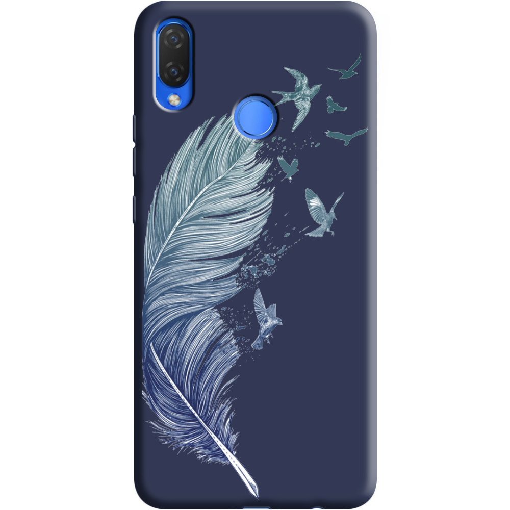 Чохол Boxface Huawei P Smart Plus Feather Синій силікон (34912-cc38-36131)