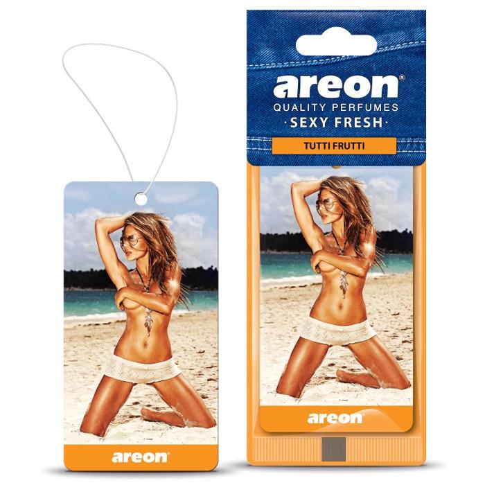 Ароматизатор на зеркало Areon Sexy Fresh Tutti Frutti (ASF05)