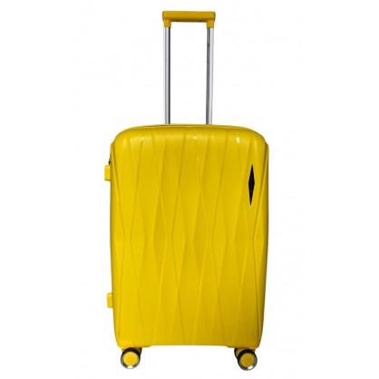 Валіза велика Madisson поліпропілен 105 л Жовтий (51103 yellow L)
