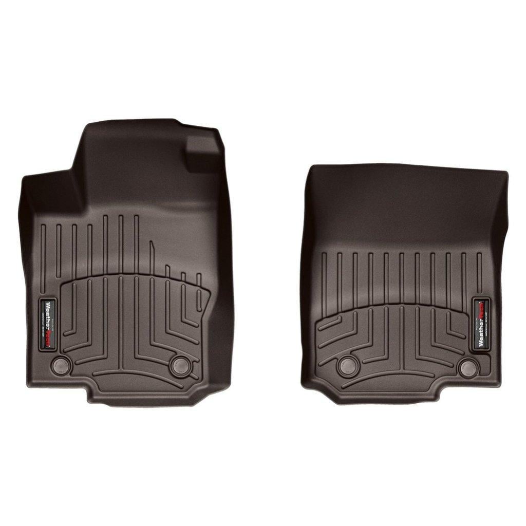Коврики в салон WeatherTech для Mercedes-Benz GL/ML classe 2012- передние с бортиком Какао (474011)