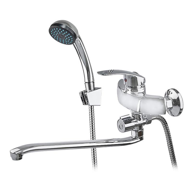 Смеситель для ванны G-Ferro FRANK 006 GF1012 цинковый сплав Хром (GF1012)