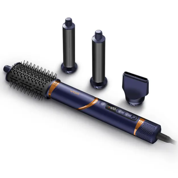 Фен для волос VGR с 4 насадками 1400 Вт.