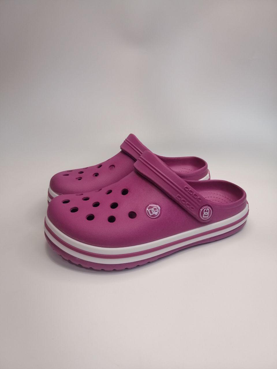 Сабо Dago р. 37 Розовый (420 роз)