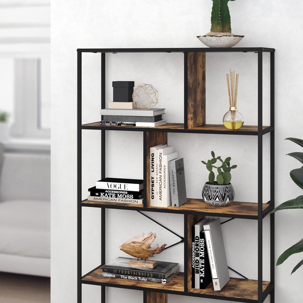 Лофт стеллаж книжный 146х80 Vicco Fyrk - фото 7