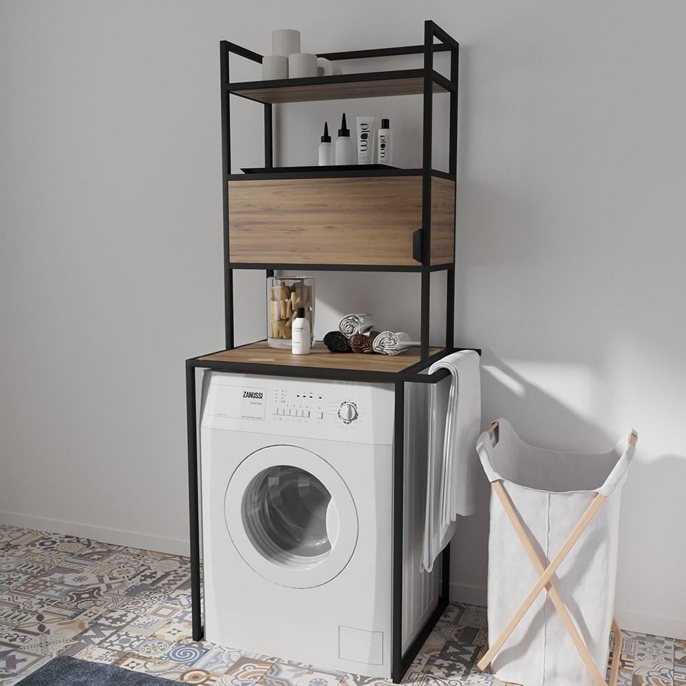 Cтеллаж для стиральной машины EcoLoft IN-2810 в стиле лофт 60х60х180 см (28539506) Cтеллаж для стиральной машины EcoLoft IN-2810 в стиле лофт 60х60х180 см (28539506)