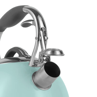 Чайник ретро Vintage Cuisine зі свистком М'ятний - фото 5