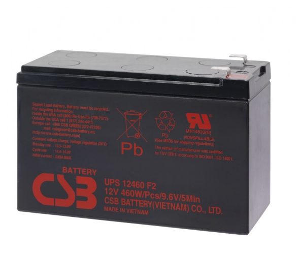 Батарея аккумуляторная CSB UPS12460, 12 V 9 Ah Батарея аккумуляторная CSB UPS12460, 12 V 9 Ah