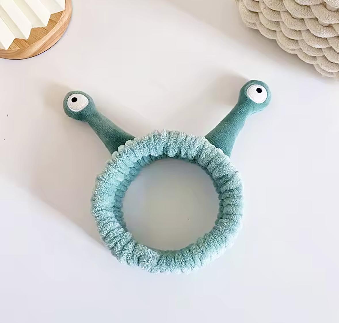 Пов'язка на голову Wuke Равлик з очима one size Бірюзовий