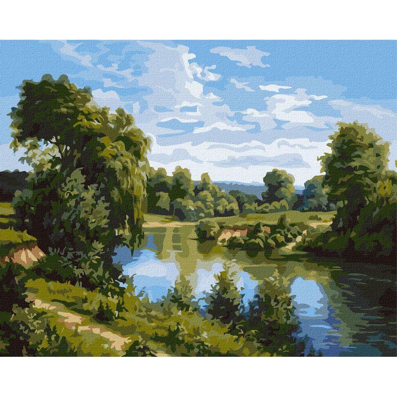Картина по номерам Идейка Летний пейзаж 40x50 см (KHO2877)
