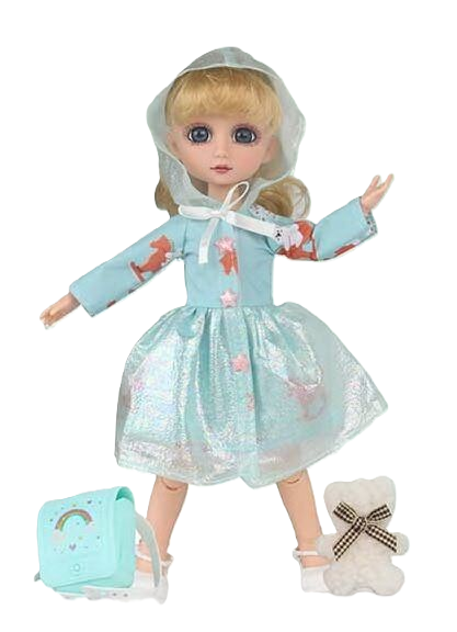 Кукла QJ 136 D/48/2 с аксессуарами и питомцем (25600488)