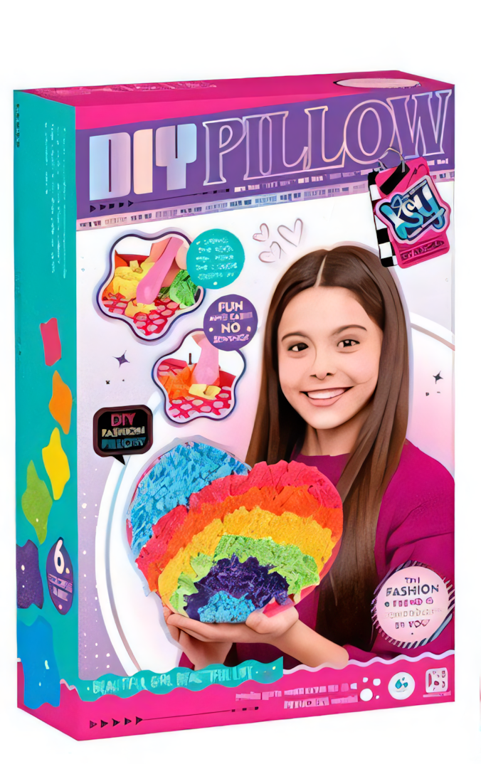 Набор тканевой мозаики Сердце подушка без шитья (RN-250-N-1347)