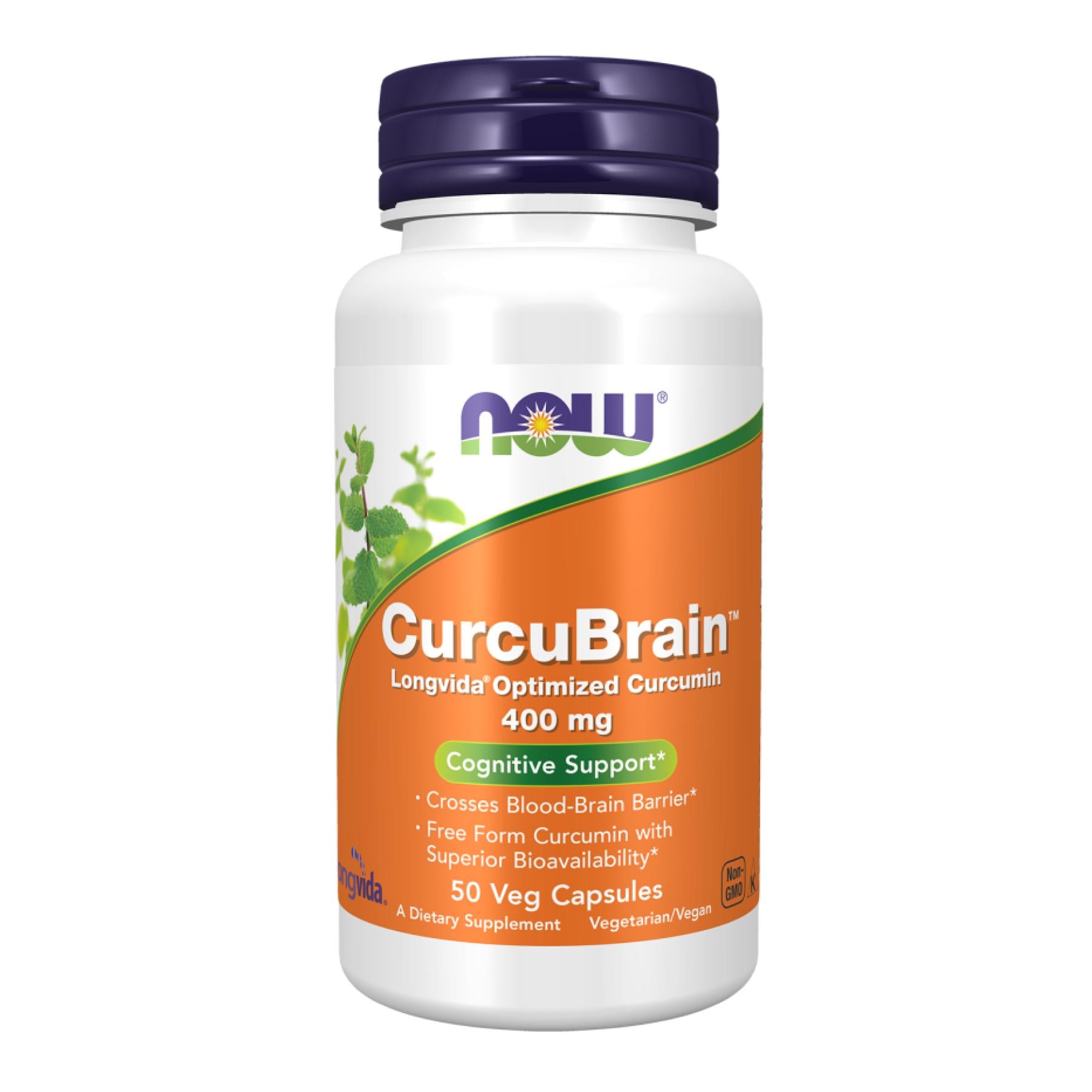 Куркумин Now Foods CurcuBrain 400 mg 50 vcaps (29682)