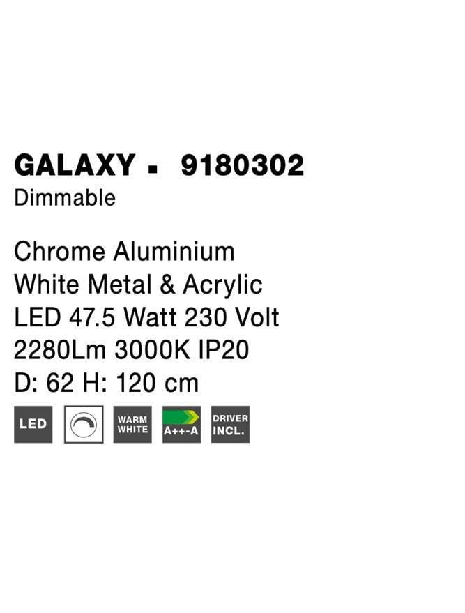 Подвесной светильник Nova Luce Galaxy (9180302) - фото 11