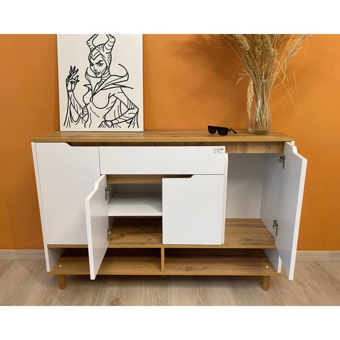 Тумба для взуття Lion Салліван-2 Німфея Альба/Дуб Аппалачі (26717769) - фото 8 Тумба для взуття Lion Салліван-2 Німфея Альба/Дуб Аппалачі (26717769) - фото 8