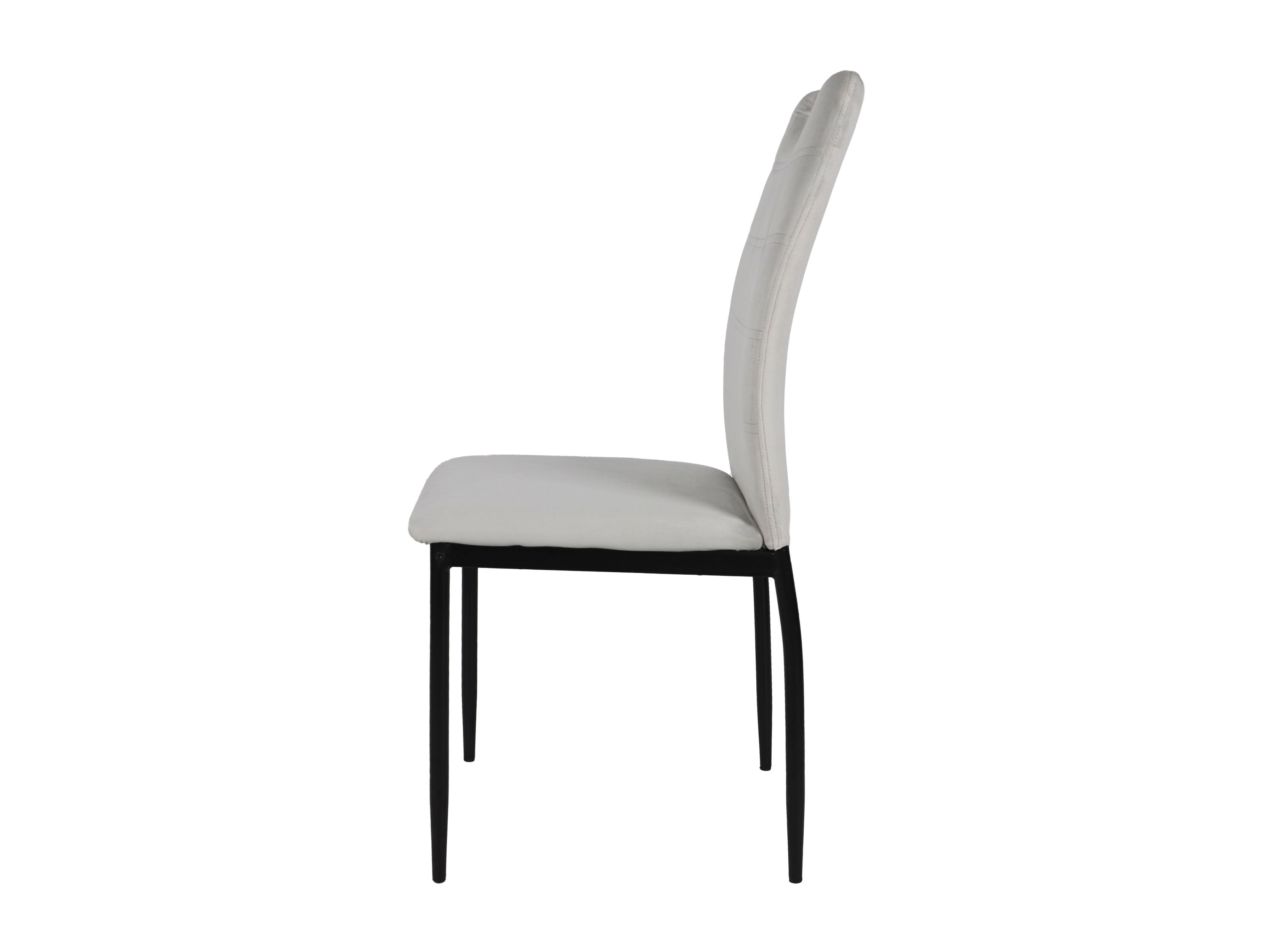 Стул Intarsio Alex Черный/Светло-серый - фото 2