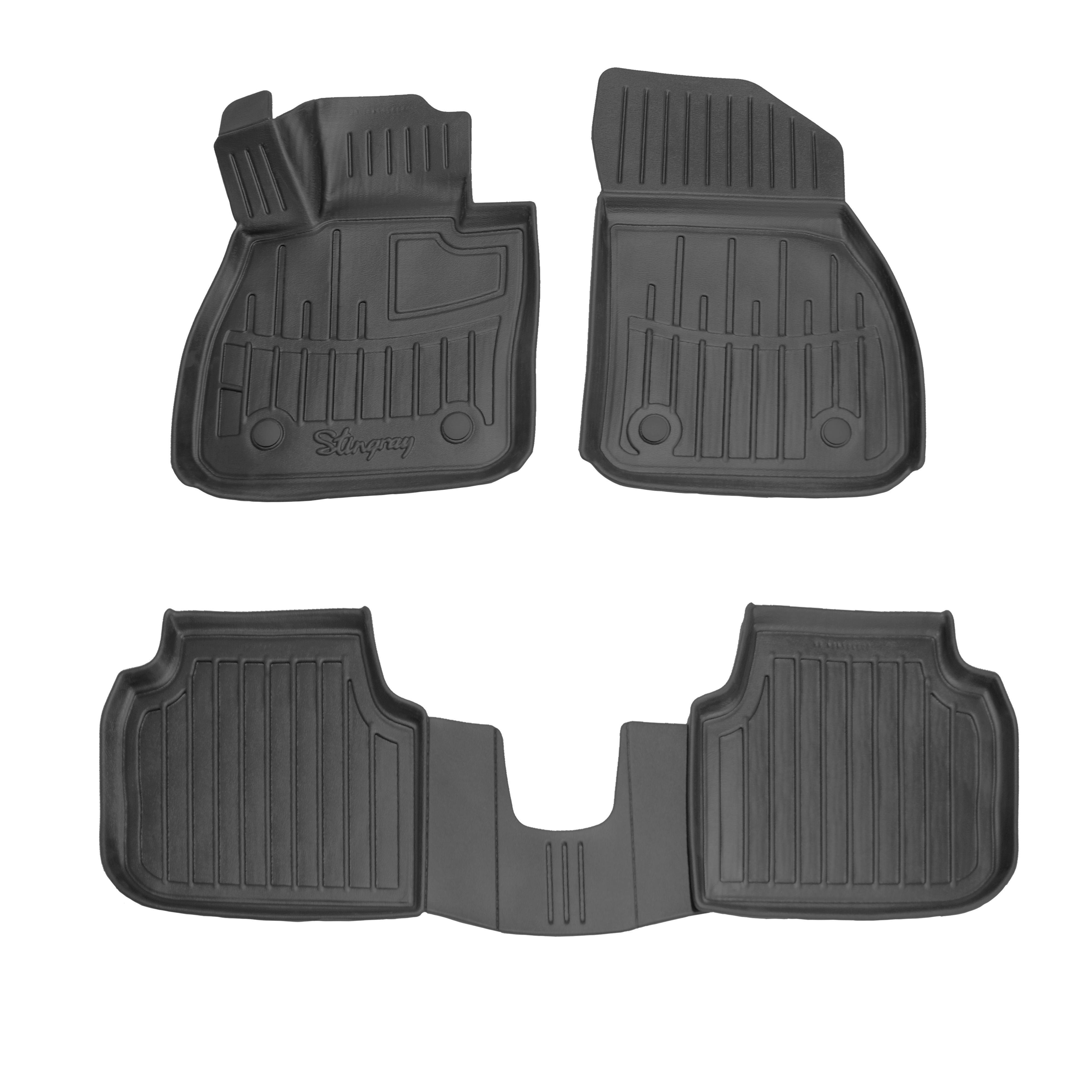 Коврики Stingray 3D для Mini Clubman F54 2015-2024 рр. полиуретан 4 шт. Черный (158319)