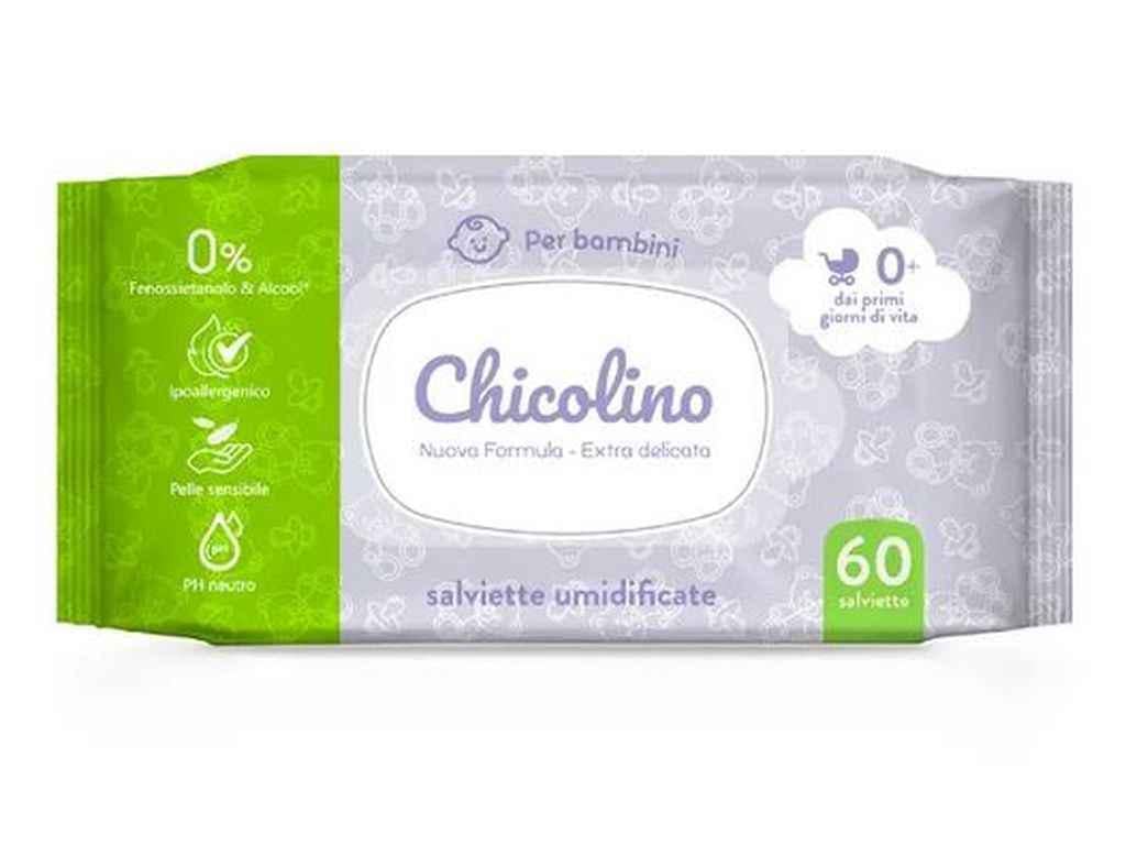 Влажные салфетки Chicolino для детей с первых дней жизни 60 шт. (881272)