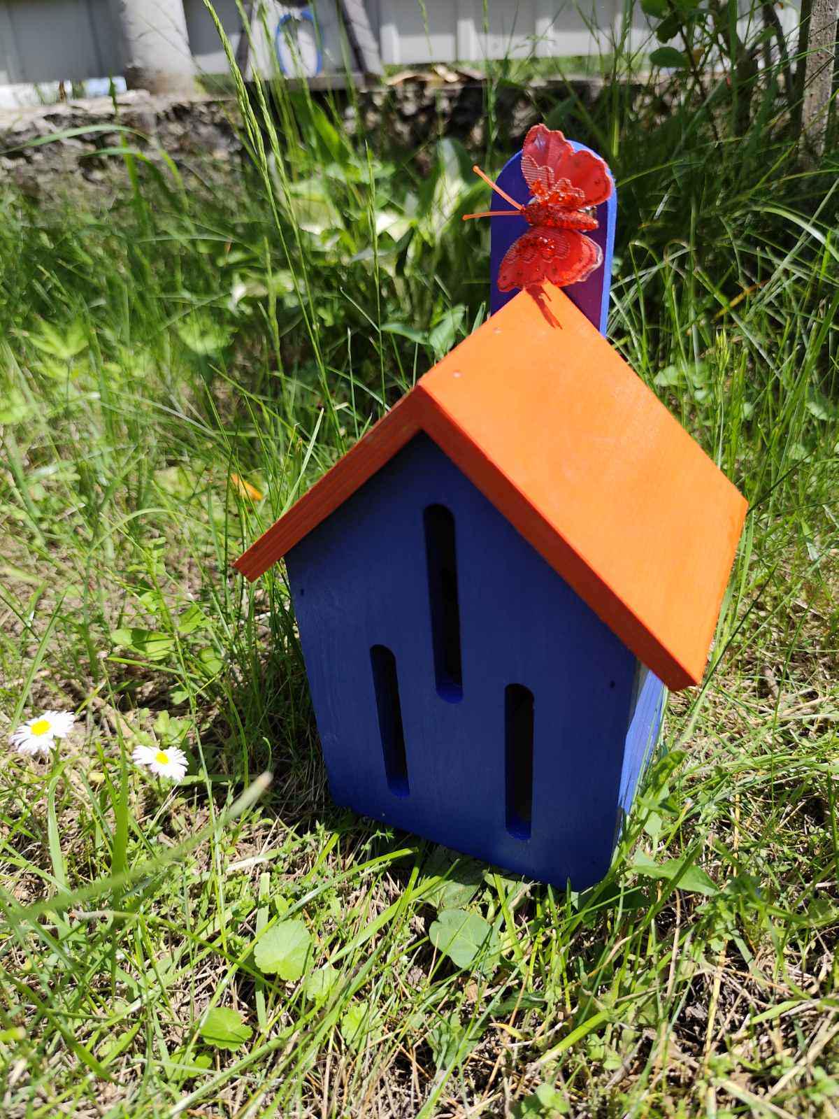 Домик для бабочек Цейлонская Роза Синий (0002227) - фото 3 Домик для бабочек Цейлонская Роза Синий (0002227) - фото 3