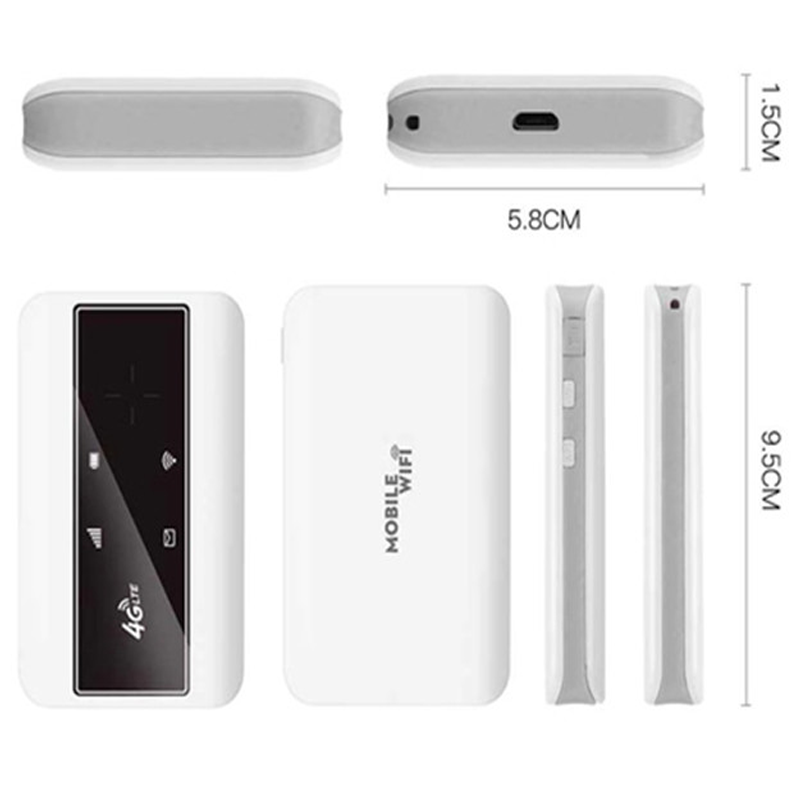 Модем WIFI Tianjie MF904-3 з антеною 3Дб 3G/4G White (830069) - фото 8