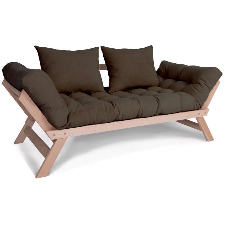 Диван-футон раскладной Woodman Allegro из массива дерева Бук/Коричневый - фото 1