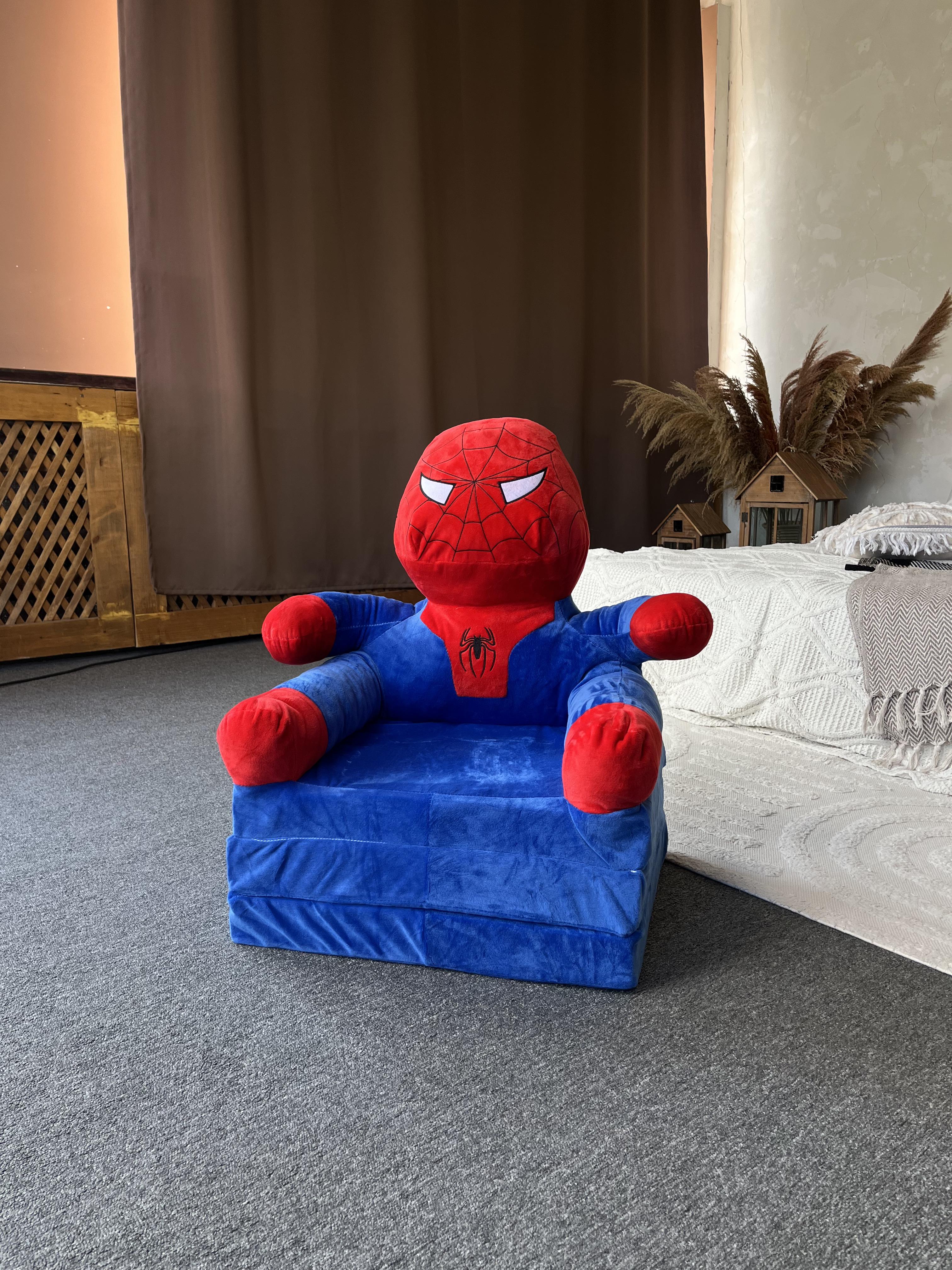Крісло дитяче/м'яке/плюшеве Людина-Павук (399874120)