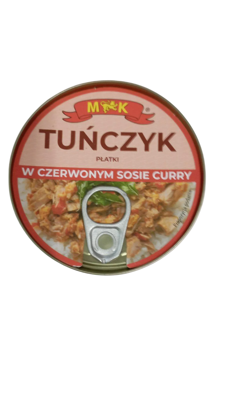Тунець пластинами МК в червоному соусі карі 150 г (30361120)