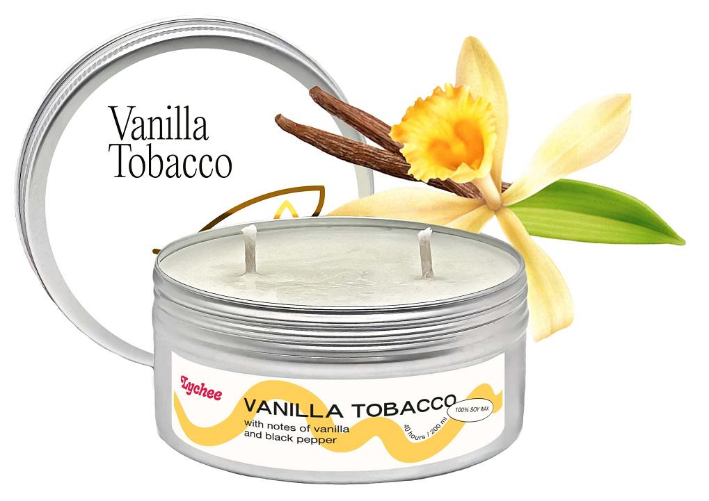 Свечка Lychee Vanilla Tobacco
