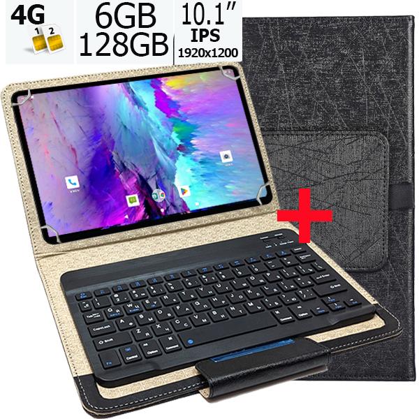 Планшет-телефон Adronix Neo ТаЬ 10 LTE 6GB/128GB DUAL SIM 10,1" IPS FULL HD 1920x1200 Grey с чехлом с Bluetooth клавиатурой (24909681) - фото 2 Планшет-телефон Adronix Neo ТаЬ 10 LTE 6GB/128GB DUAL SIM 10,1" IPS FULL HD 1920x1200 Grey с чехлом с Bluetooth клавиатурой (24909681) - фото 2