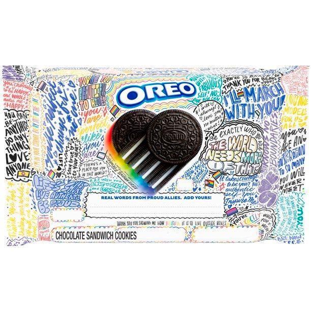 Печенье OREO Pride Chocolate Sandwich Cookies 432 г (1650973897)
