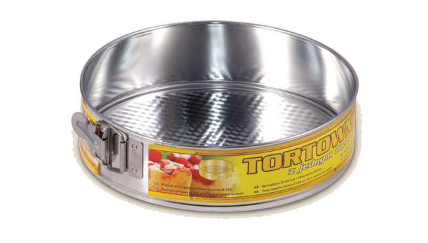 Тортовница Snb 24 см c гофрированным дном