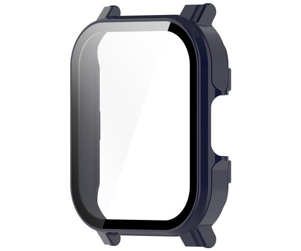 Чехол с защитным стеклом Protective Cover with Glass для Haylou LS02 Зеленый
