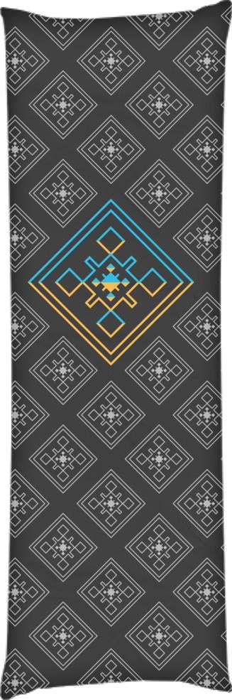 Подушка дакимакура Ukraine Паттерн 60x180 см (14102285)